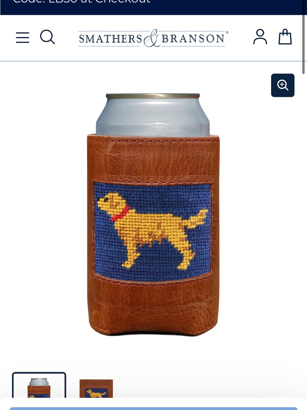 Smathers & Branson can cooler